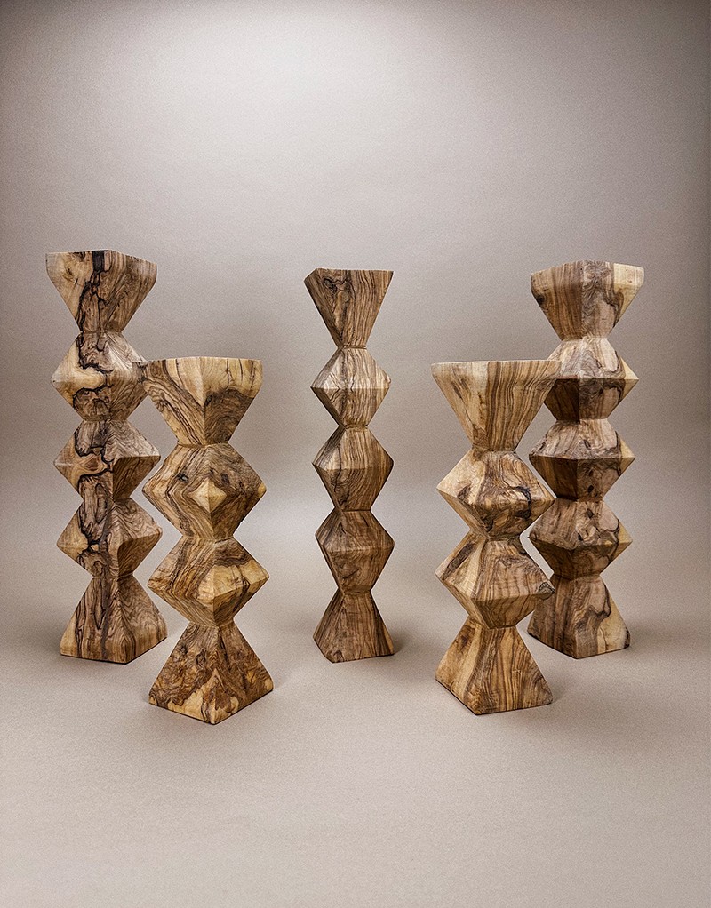 Raas · Bougeoir en bois sculpté n°39 main image 0